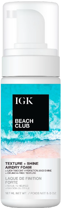 IGK BEACH CLUB High Shine Texture Foam
